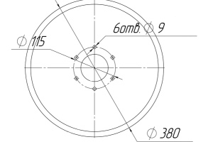ДИСК SEMEATO СПЛОШНОЙ /ВА-01.557/